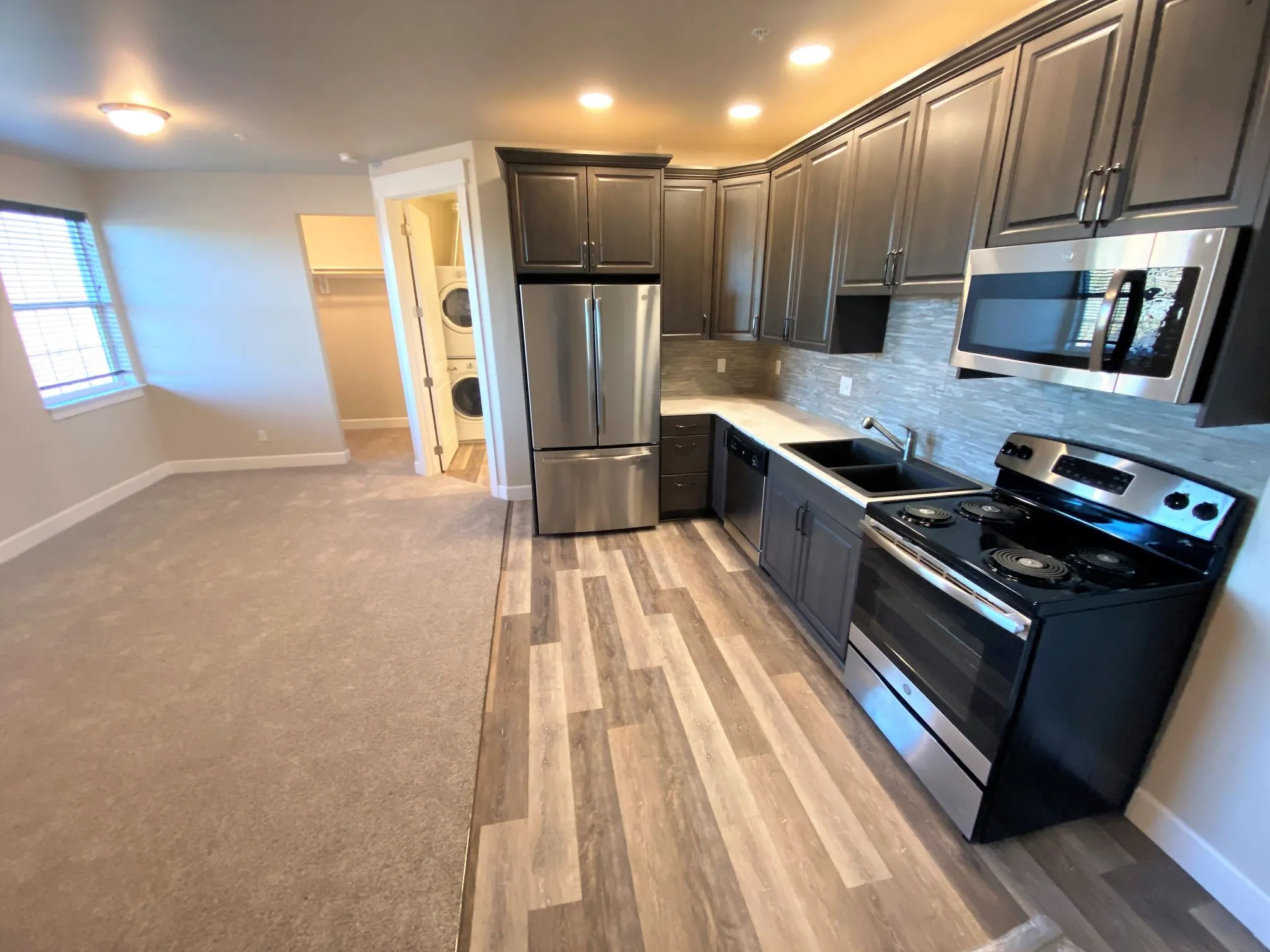 Studio Kitchen & Living Area